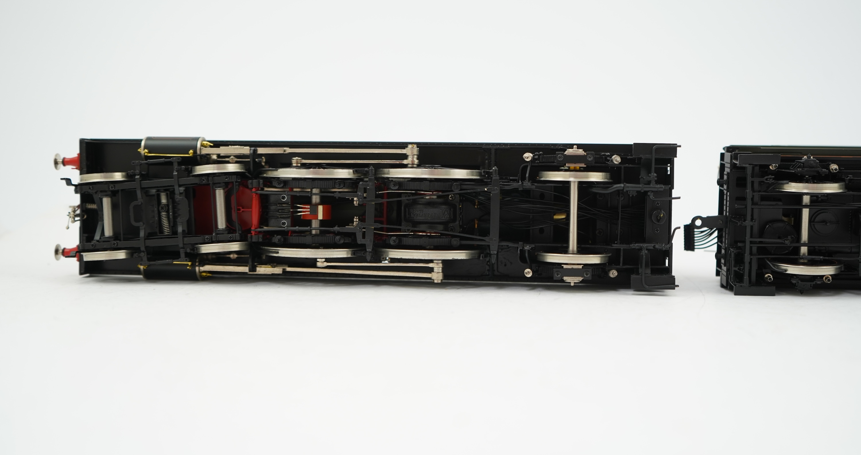 An 0 gauge Masterpiece Models model of GWR Saint Class, Ivanhoe 181, 4-4-2 Atlantic tender locomotive, powered for two rail operation, with original box, accessories, instruction booklet and other paperwork.